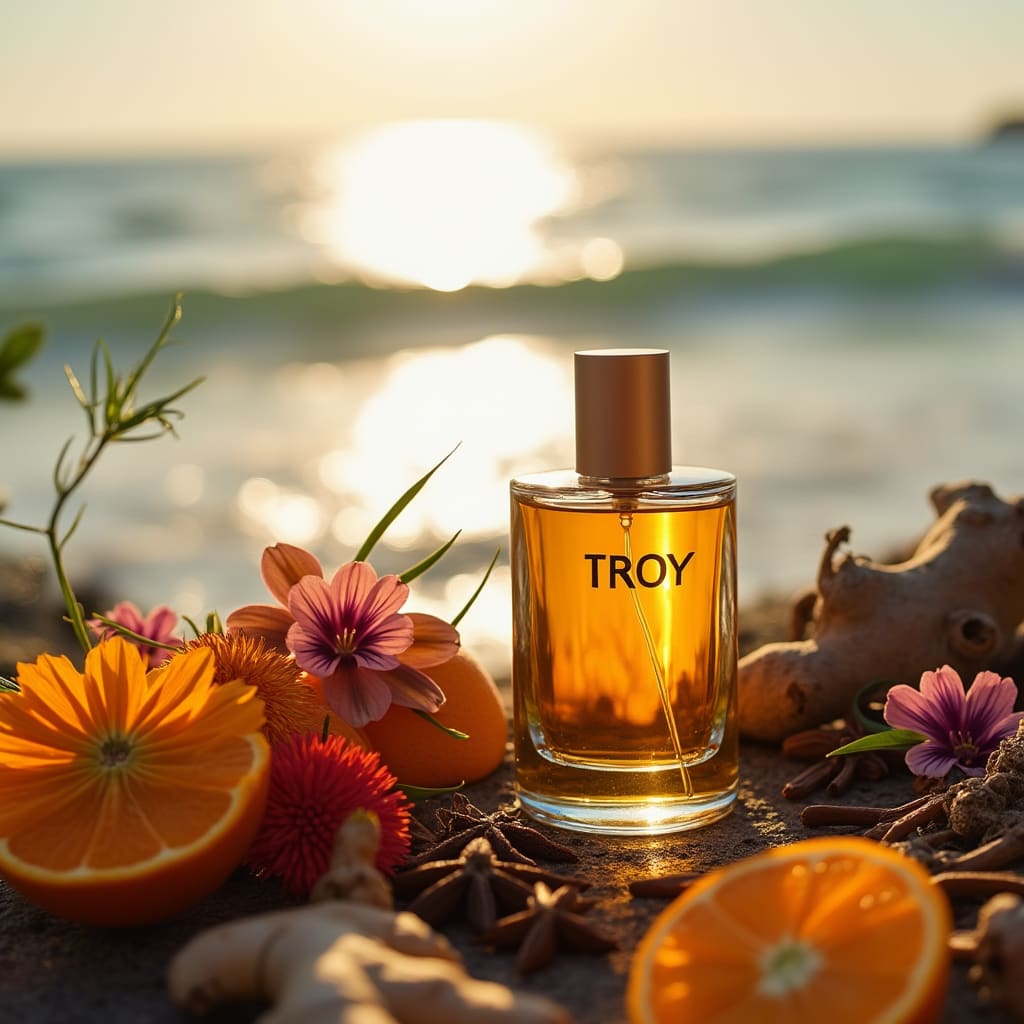 عطر تروی لب دریا به همراه پرتقال و زنجبیل