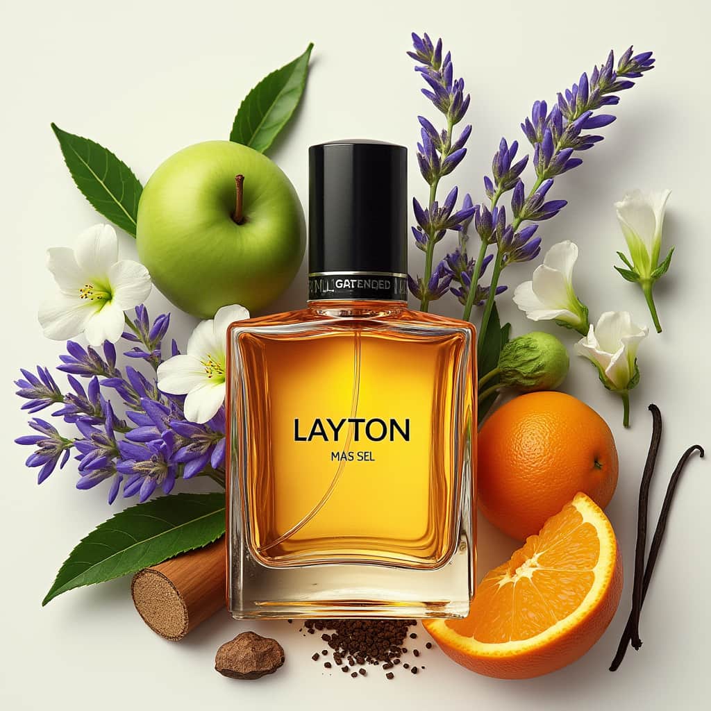 عطر لیتون در میان پرتقال سیب لوندر چوب و گل