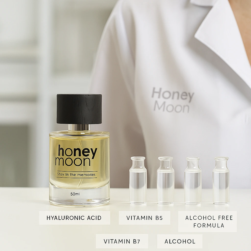 ترکیبات عطر مو هانی مون