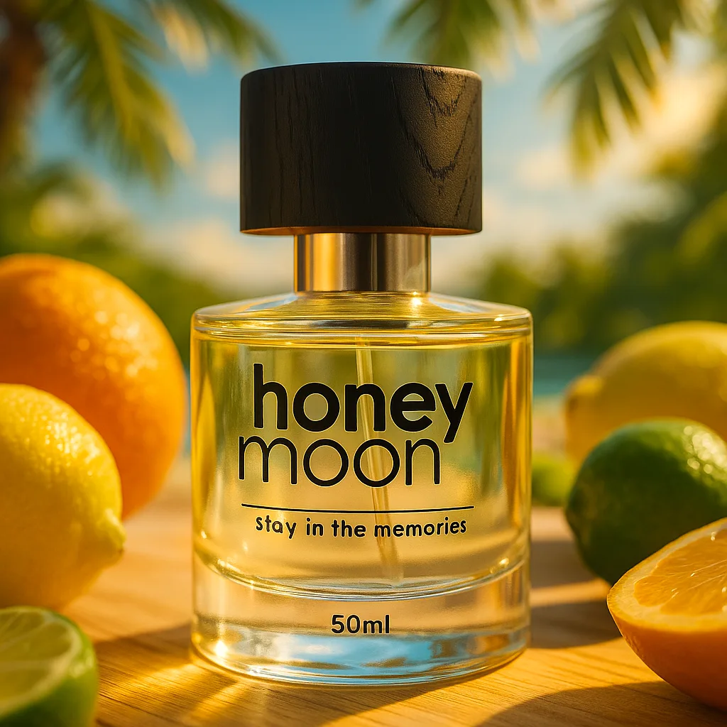 عطر لویی ویتون سیتی اف استارز در کنار مرکبات